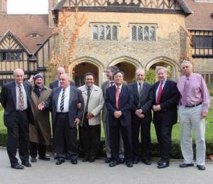 Pugwash meeting participants at Cecilienhof Castle in Potsdam near Berlin