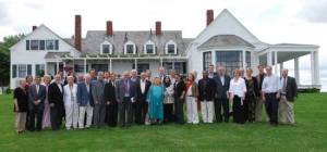 Participants at the Pugwash workshop, held at Thinkers' Lodge in Pugwash, Nova Scotia