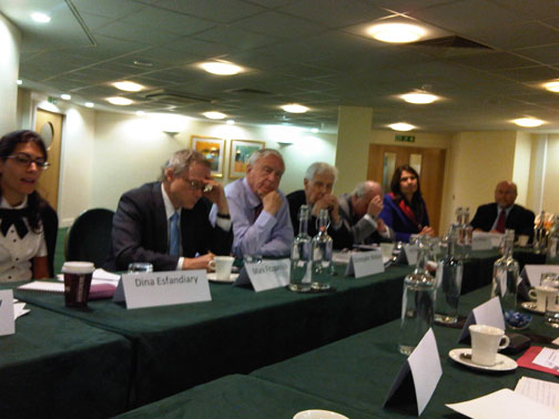 Participants at the London consultation